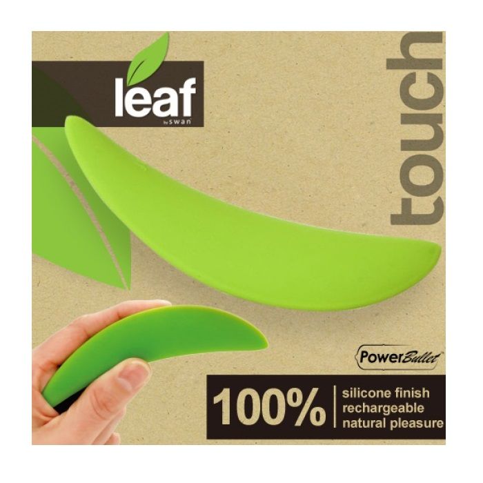 leaf設計靈感來自大自然,一系列產品均能帶來愉悅感官刺激,提供令人振奮的快感。整個leaf系列產品採用powerbul... Leaf - 渴望呼吸按摩棒 - 綠 照片-6