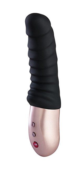 The SEMILINO is a distinctively shaped MiniVIBRATOR that uni... Fun Factory - Vibe Semilino - Black photo-4
