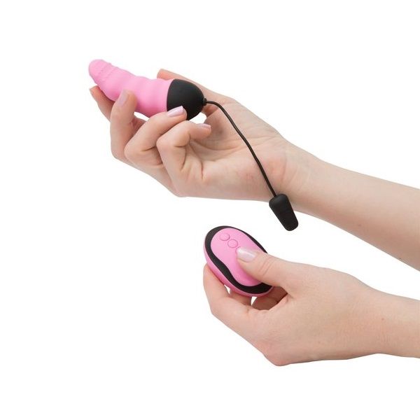This wireless, waterproof vibrating tongue with 10 powerful ... Simple & True - Remote Control Tongue - Pink photo-2