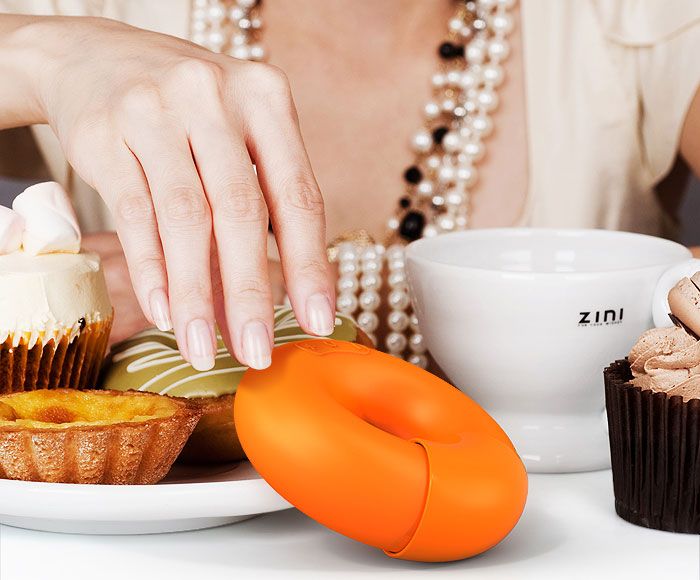 Attractive design and color of Donut. Female and male, every... Zini - Donut Vibrator - Strawberry photo-12