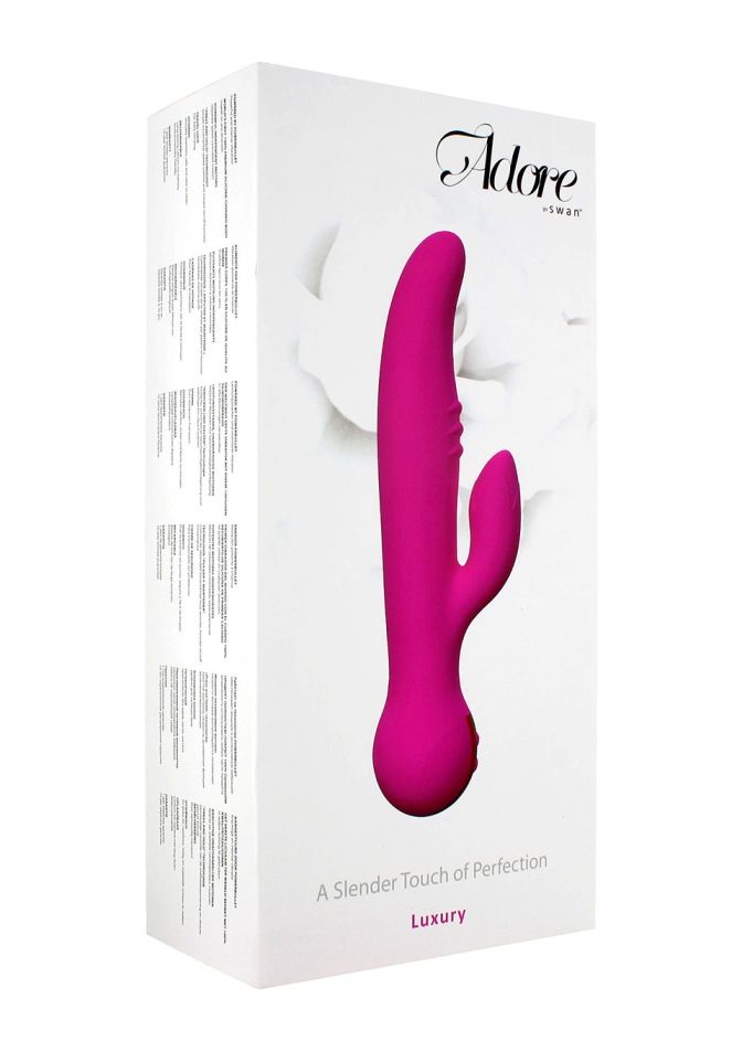 Adore Luxury embodies the true definition of its name. Perfe... Swan - Adore Luxury Vibrator - Pink photo-5