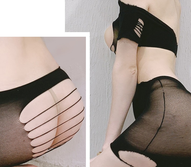 SB - Cutouts Dress - Black photo-5