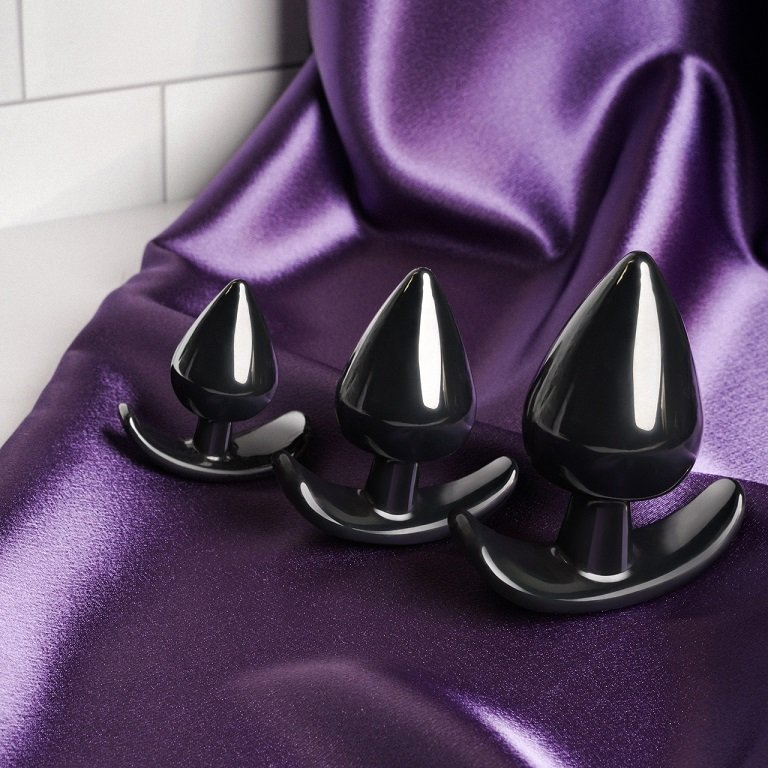 Explore your anal fantasies with the booty training kit that... Evolved - Anal Delights Set - Black photo-5
