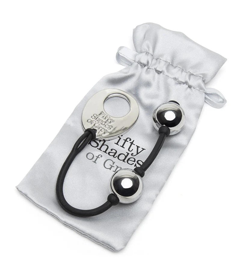 Fifty Shades of Grey - Inner Goddess 凯格尔球 85g - 银色 照片-5