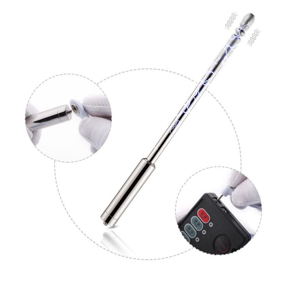 MT - Vibration Penis Plug 162mm photo-5