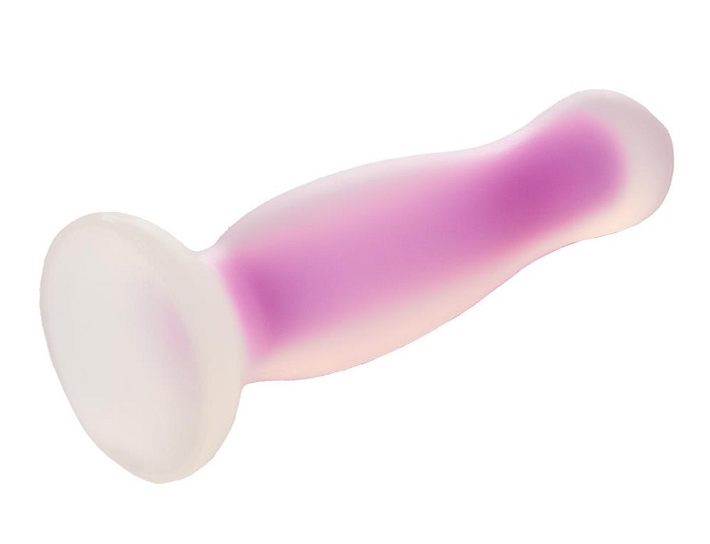 Glow-in-the-dark anal plug from Dream Toys' label Radian... Dreamtoys - Radiant Glow Plug M - Purple photo-4