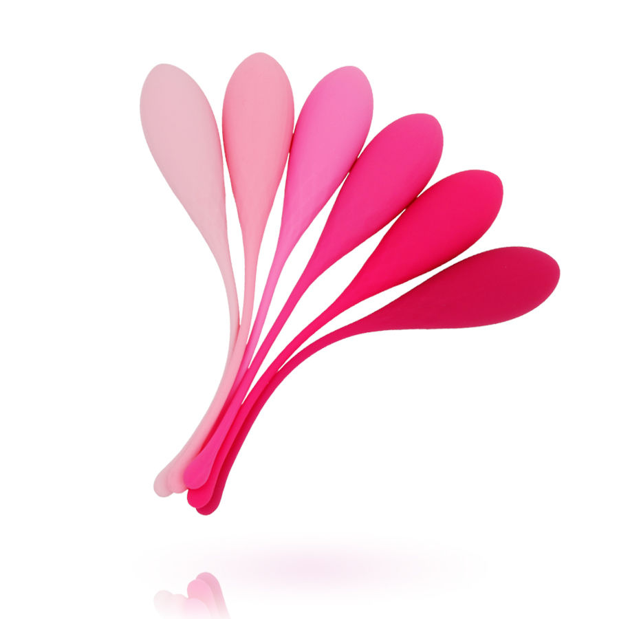 Discover Leslie, the new Vaginal delivery set.
This vaginal... Leslie - Kegel Fit Training Set - Pink photo-3