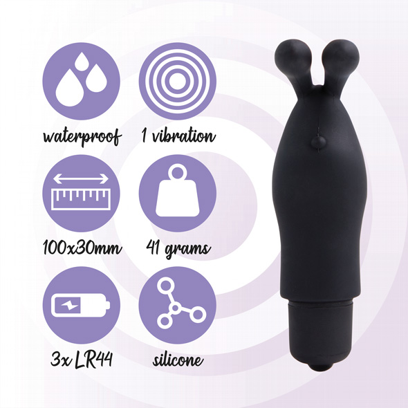 Transform your fingers into a playful vibrator!
This Feelzt... Feelztoys - Magic Finger Vibe - Black photo-5