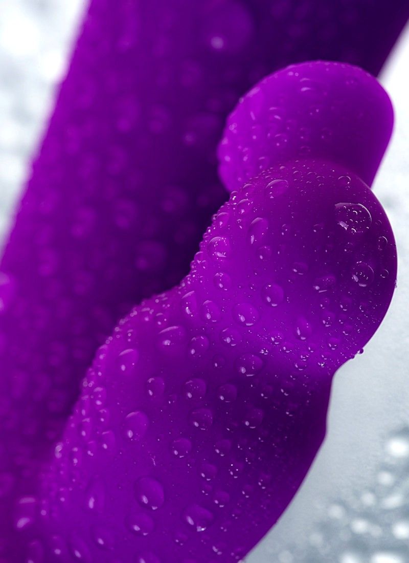 The clitoral stimulator vibrates and can gently "suck&q... JOS - Jum Clitoral Rabbit Vibrator - Purple photo-10