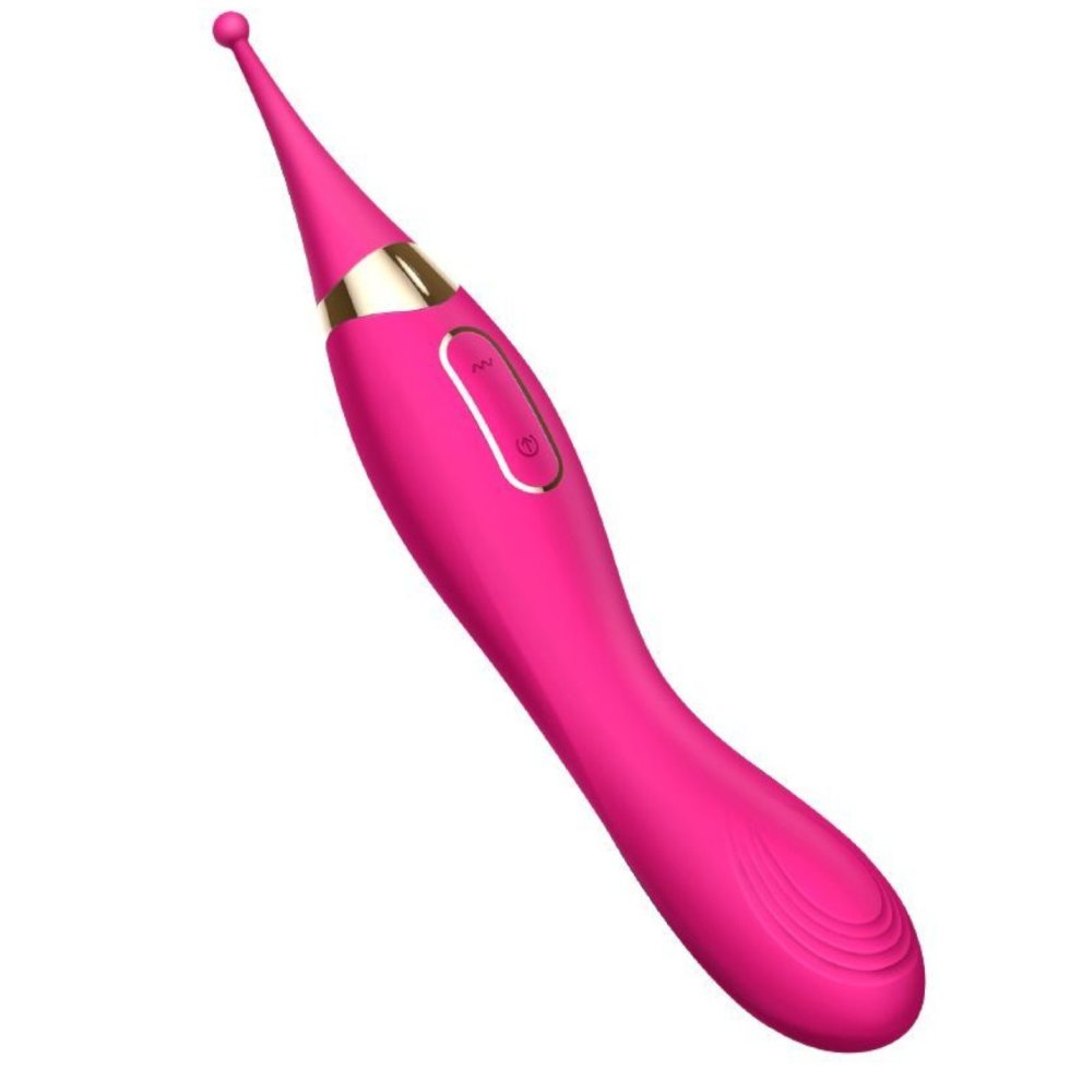 Dual motors with flapping and vibrating replaceable vibrator... Erocome - Dorado - Deep Rose photo-9