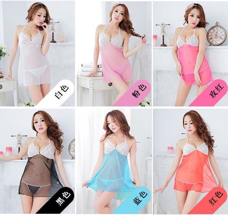 SB - Temptation Babydoll FA024 - Black photo-6