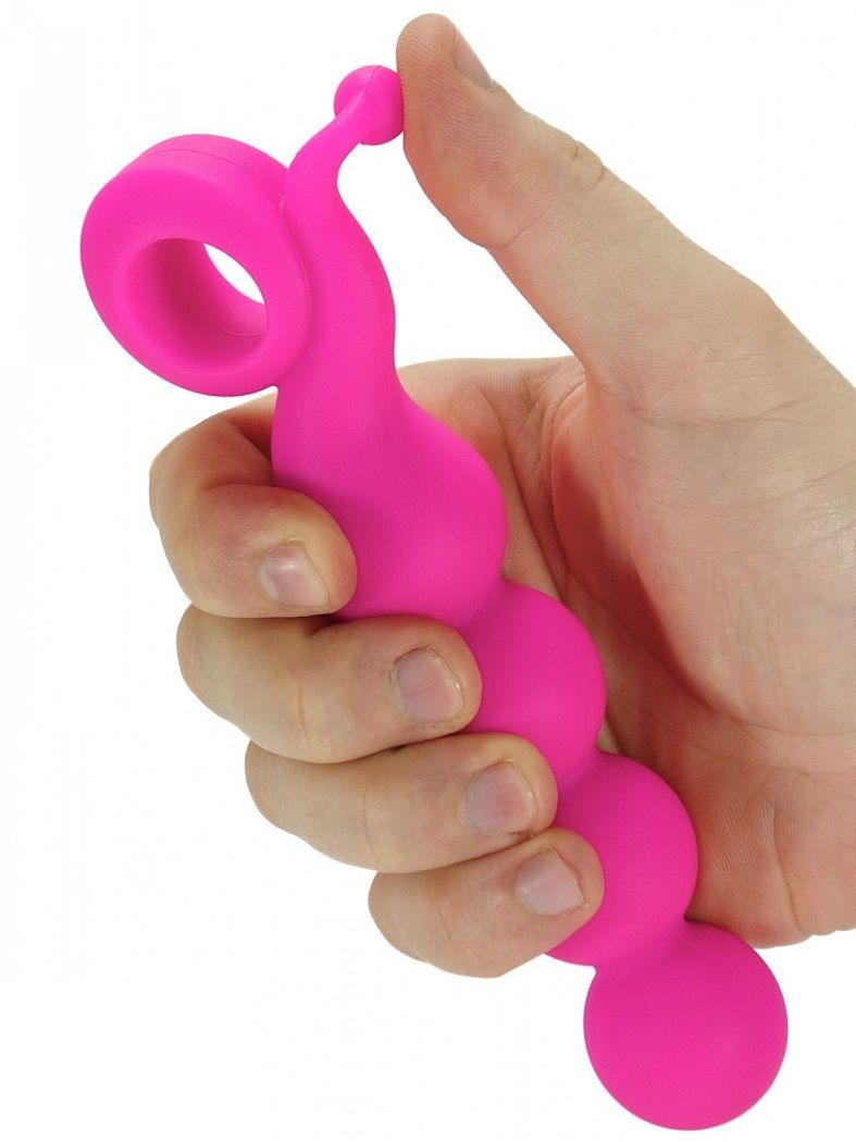 High-quality and highly functional dildo. This attractive, m... Feelztoys - Rombee Anal Dildo - Pink photo-4