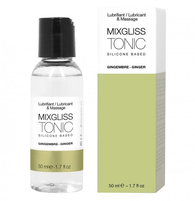MIXGLISS TONIC is an intimate satin and super-slippery lubri... Mixgliss - Silicone Tonic Lube&Massage - 50ml photo-2