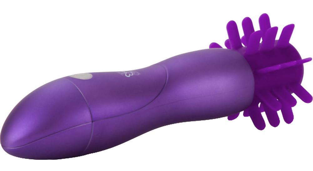 Embrace the toe-tingling pleasures of this unique massager, ... CEN - Body & Soul Captivation Wheel Stimulator - Purple photo-2