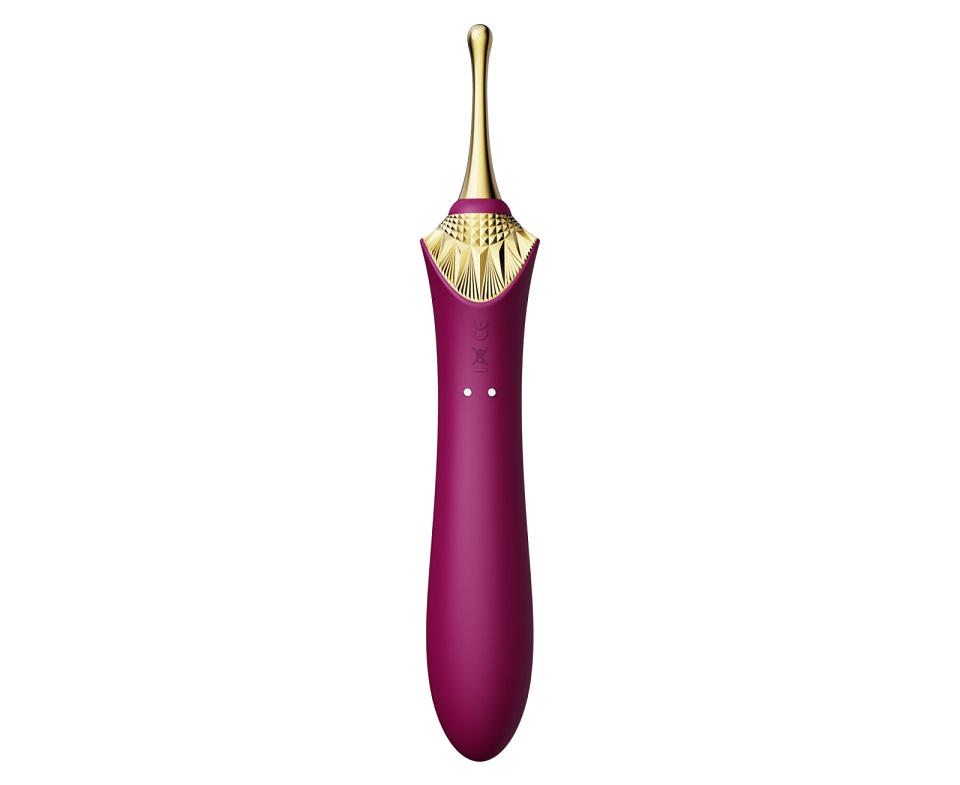 The name of Bess comes from Egyptian God Bastet, who is the ... Zalo - Bess APP Dual Vibrator - Velvet Purple photo-9