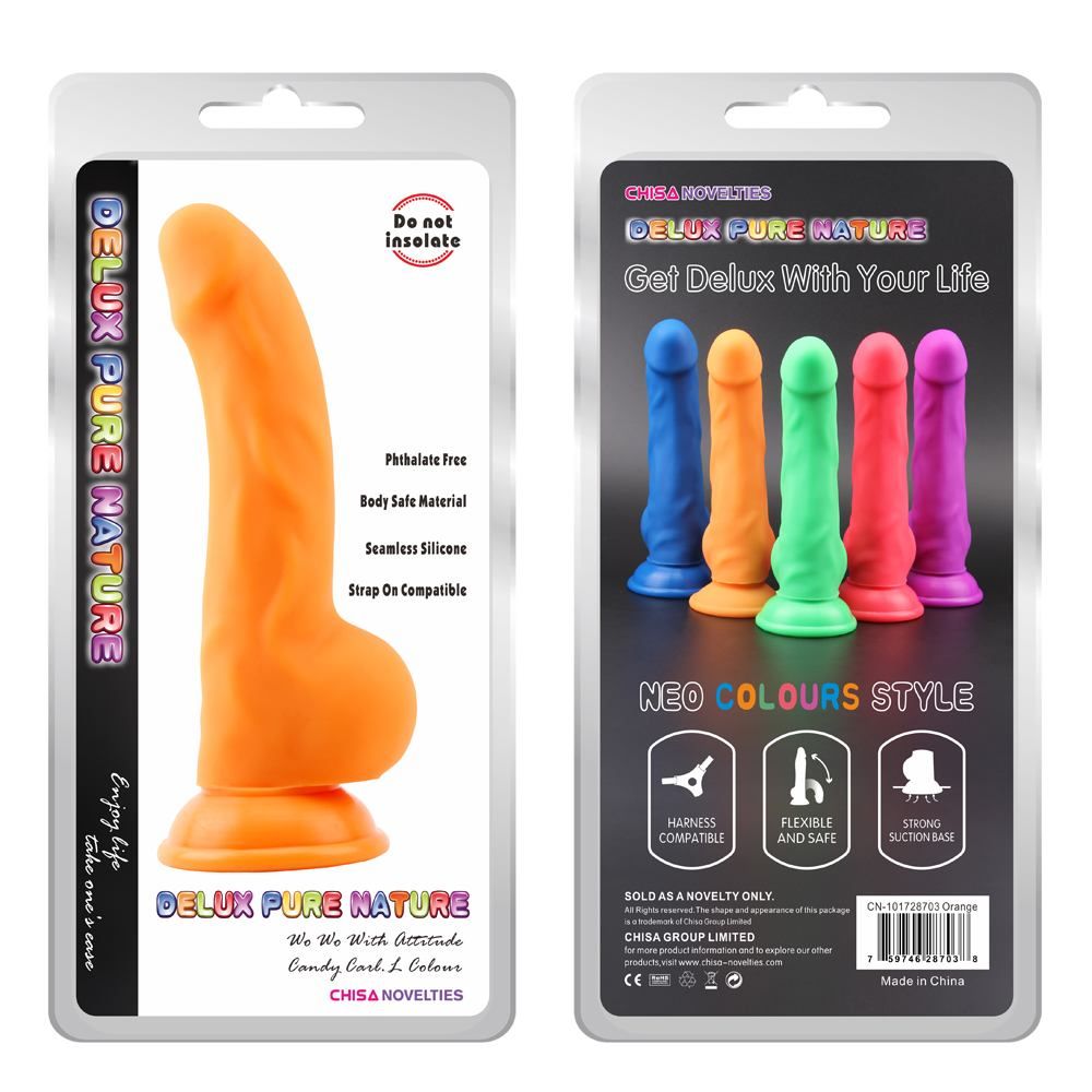 Material:Liquid Silicone
Product Size:21.7cm, Φ4.1cm
Product... Chisa - Lee-Hom - Orange photo-4
