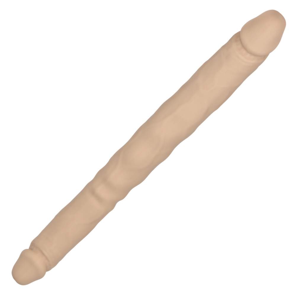 CEN - 12" Studs Dual Dildo - Ivory photo-3