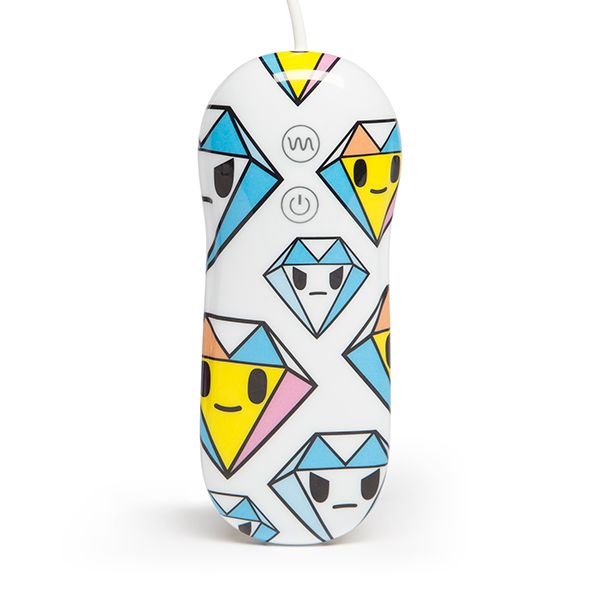 Embark on a stimulation safari as you explore the explosive ... Tokidoki - Diamond Clitoral Vibrator - Purple photo-5