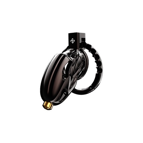 Sevanda - Outlaw Chastity Cage w Urethral Sound - Black photo