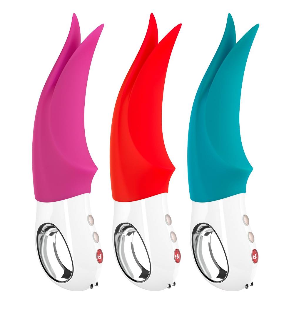 Energize your sex life with this dynamic vibrator! The VOLTA... Fun Factory - Volta Vibe - Neon Orange photo-9