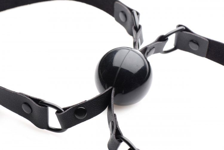 Master Series - Doppleganger Double Mouth Gag - Black photo-3