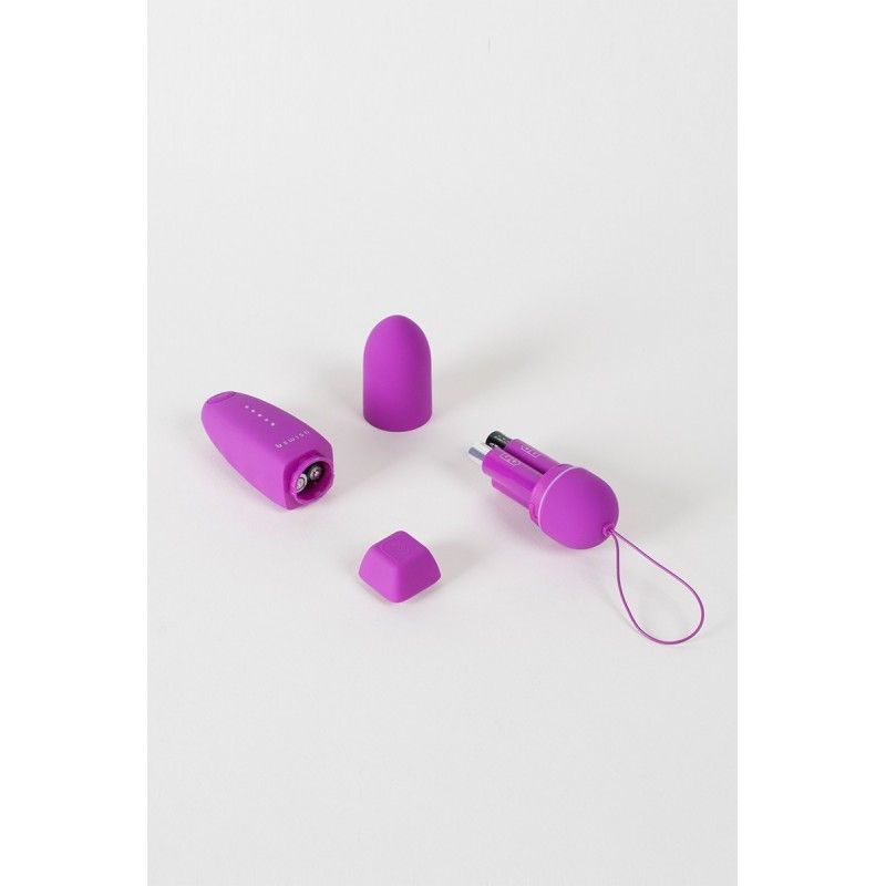 Share an intimate secret with your lover at home or in publi... B Swish – Bnaughty Unleashed Classic Bullet – Grape photo-5