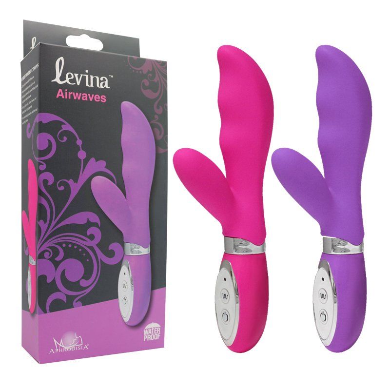 The Levina Airwaves Vibrator is a variation on the Levina Bi... Aphrodisia - Levina AirWaves - Purple photo-8