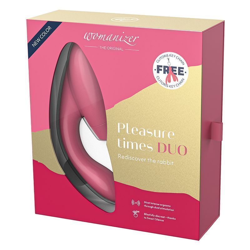 The perfect combination of powerful clitoral and G-spot stim... Womanizer - DUO - Clitoral & G-spot Stimulator - Raspberry photo-7