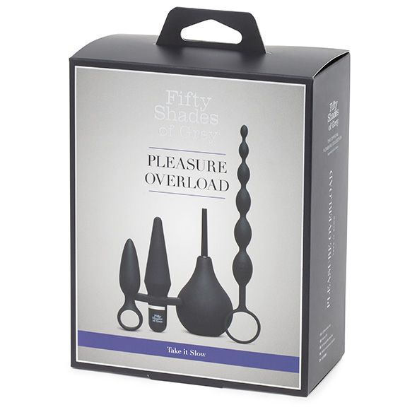 Rediscover the steamy adventures of Anastasia and Christian ... Fifty Shades of Grey - Pleasure Overload Starter Anal Kit photo-7
