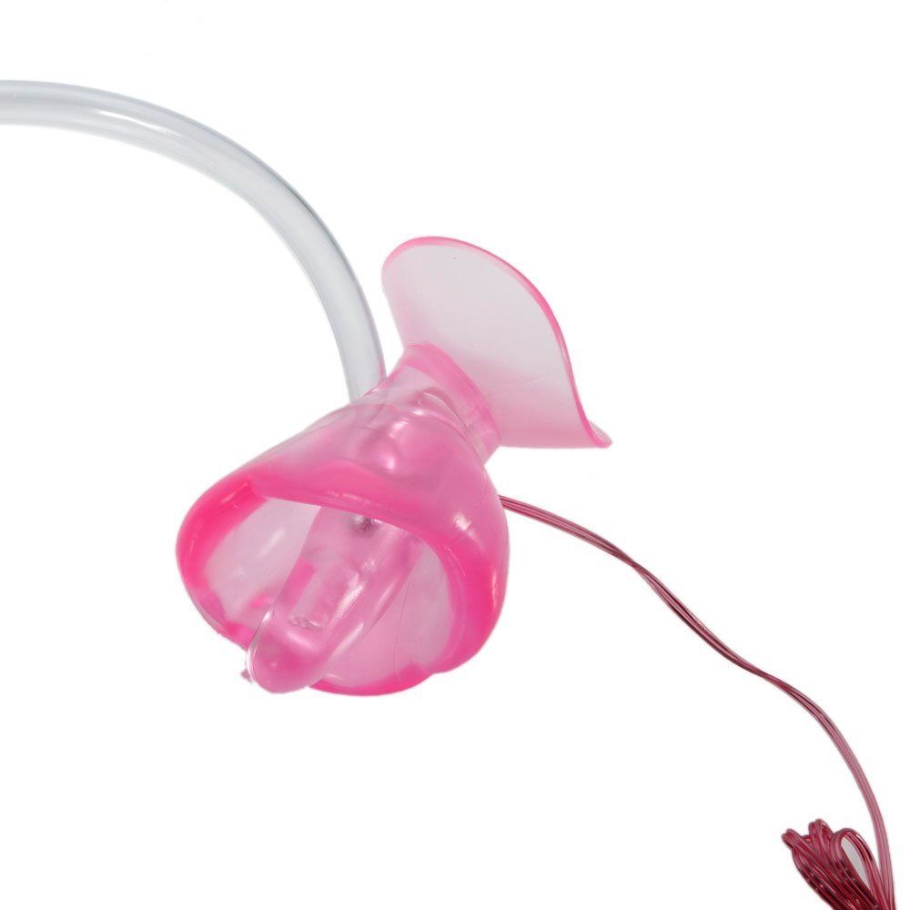 Girls watch out! Pump n\' play means business.
This sti... Aphrodisia - Pump n's Play Suction Mouth - Pink photo-4