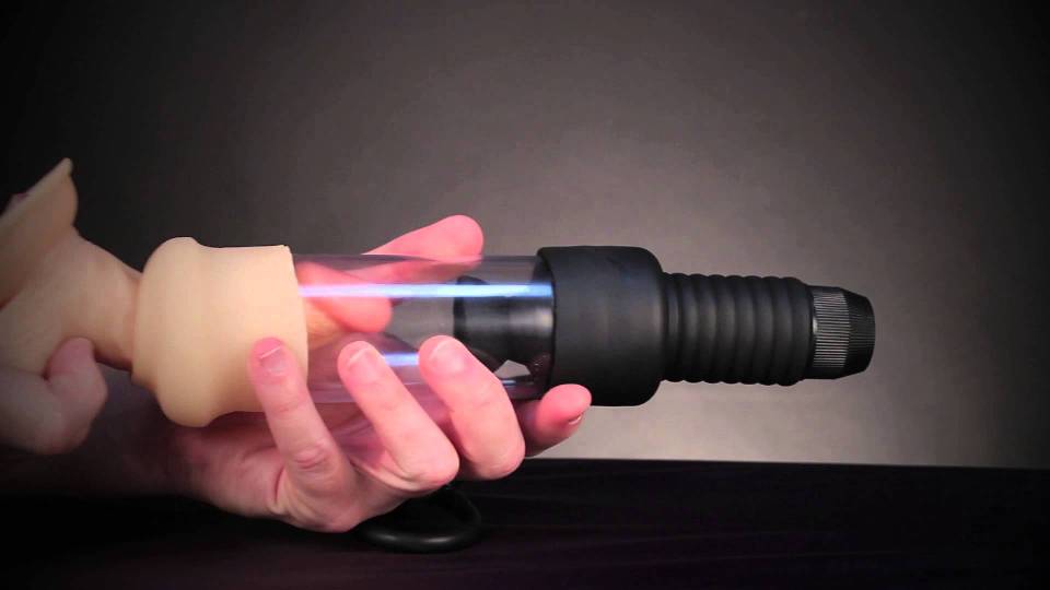 Nasstoys - Mack Tuff Vibrating Power Pump - Clear/Black photo-6