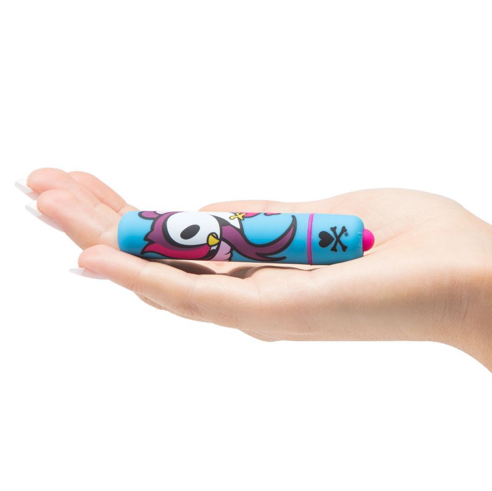 Cross your heart and hope to fly with the tokidoki x Lovehon... Tokidoki - Mini Bullet Vibrator - Blue Swoop photo-4
