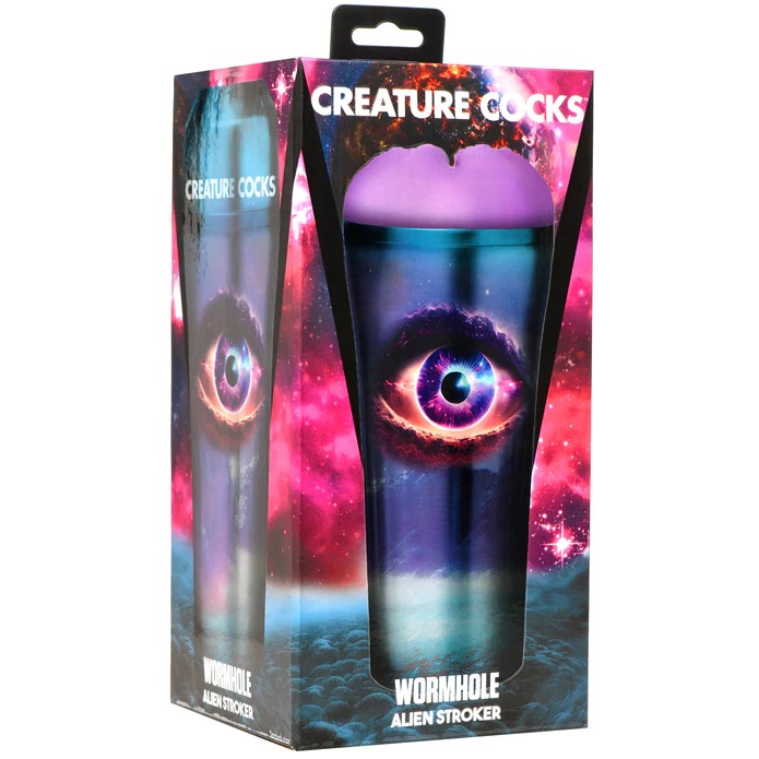 Get caught in a wormhole with this frighteningly hot alien s... Creature Cocks - Wormhole Alien Stroker photo-12