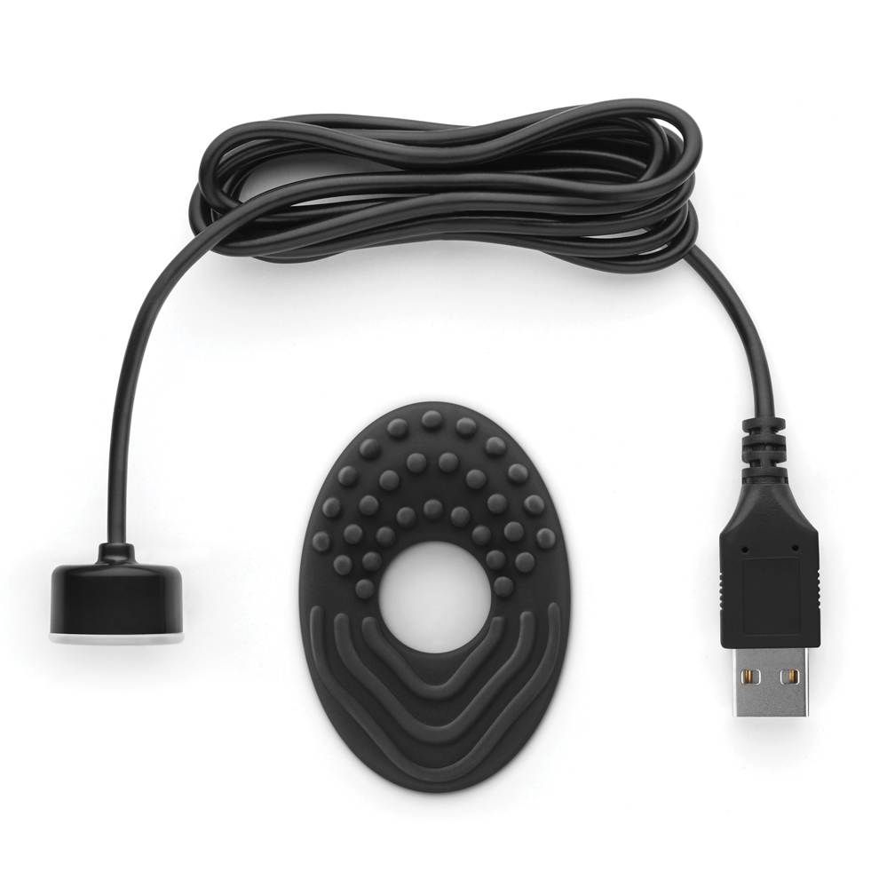 Rechargeable Vibrator With Silicone Textured Ring
Take your... Le Wand - Bullet - Black photo-3