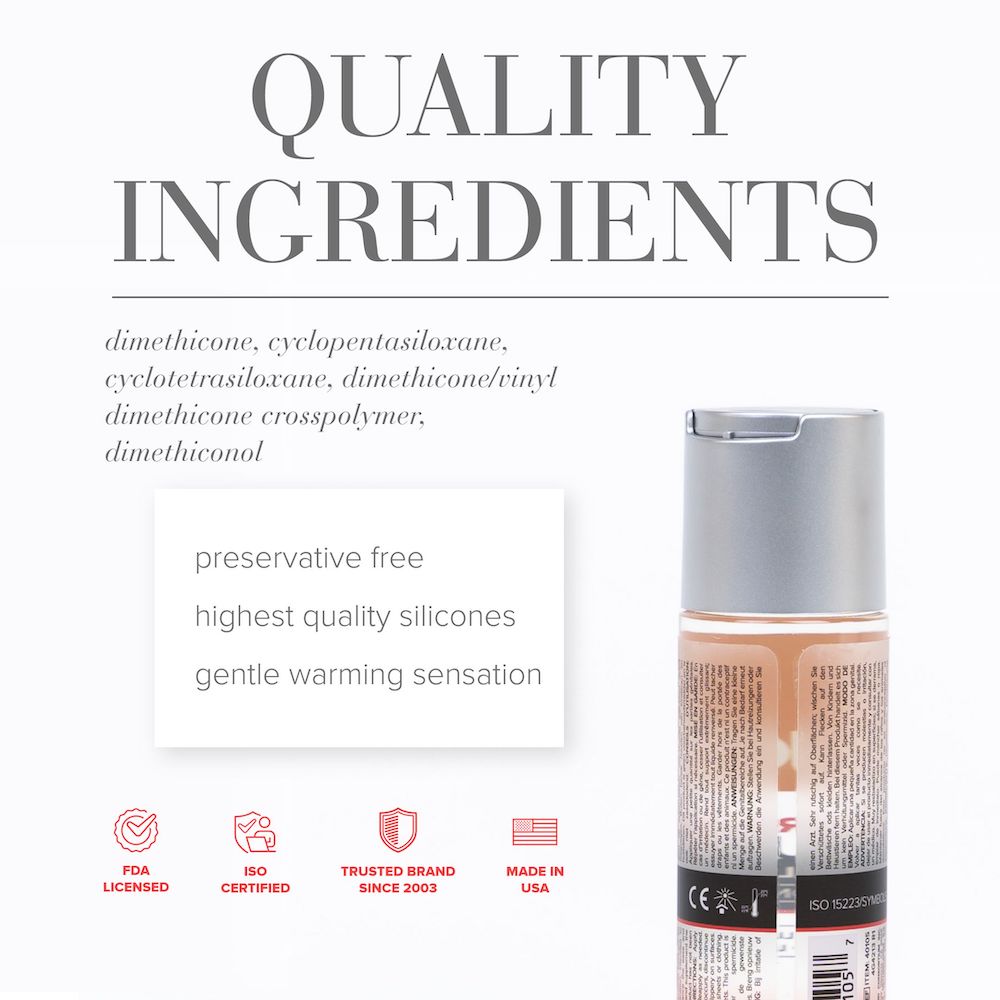 JO - 高级矽性暖感后庭润滑剂 - 60ml 照片-2