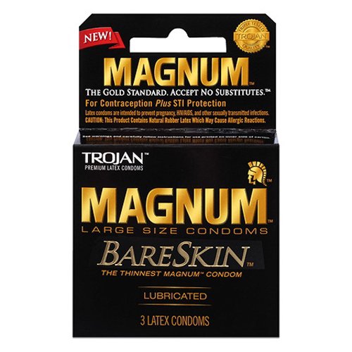 Trojan - Magnum 裸肌大码乳胶安全套 3片装 照片