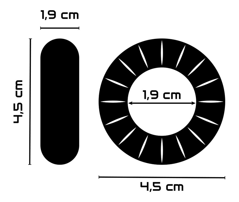 Extend the fun and make the pleasure last with this hypoalle... Powering - Super Flexible Resistant Ring PR07 - Black photo-5