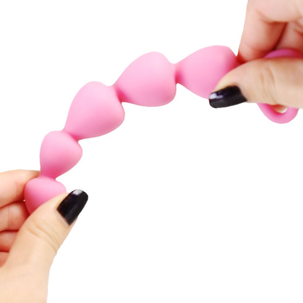 Drop type anal beads of fine silicon material.
Recommended f... A-One - Bead Pink photo-3