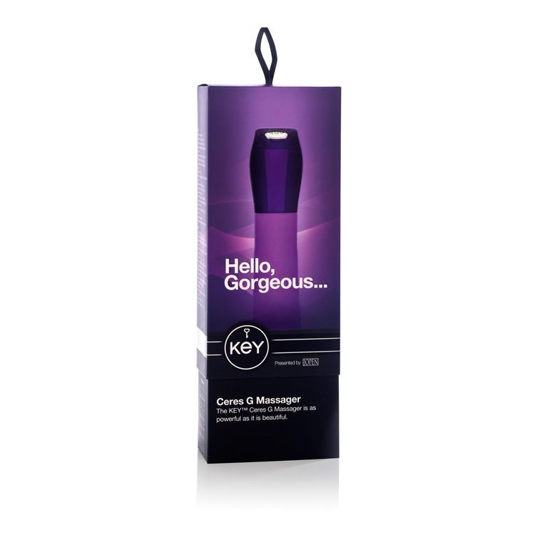 Key® by Jopen® - Ceres G-Spot offers gratification with a ca... Key - Ceres G spot Vibe – Lavender photo-11