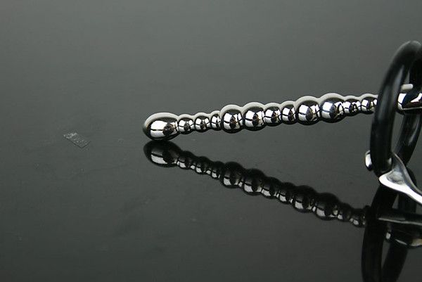 XFBDSM - Stainless Steel Urethral Dilators Bondage Fetish Cock Lock photo-2