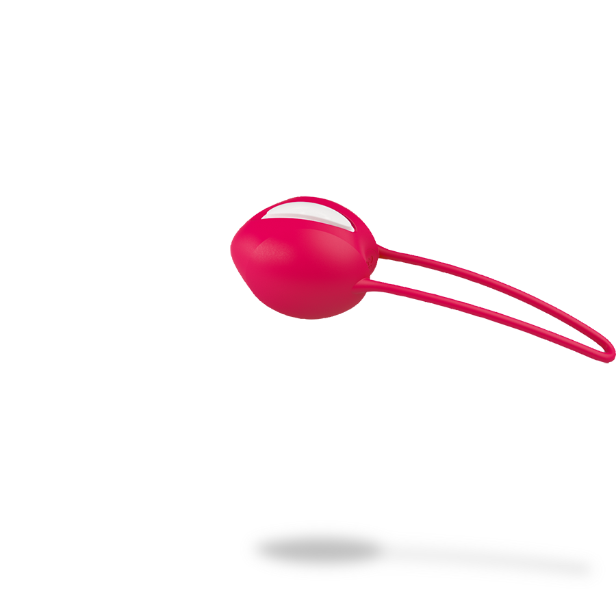SMARTBALL UNO是一种易于使用的用于强化骨盆底的kegel训练装置,特别适合初学者以及有子宫症状的女性。插入像... Fun Factory - Smartballs Uno 初阶收阴球 - 红色/白色 照片-3