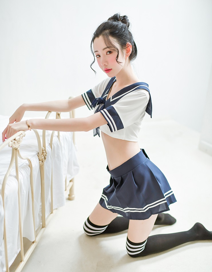 SB - Schoolgirl Uniform - Blue photo-4