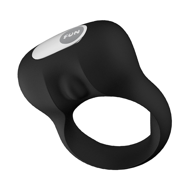 Penis ring with vibration for shared climax experience. Stea... Fun Factory - Steady Vibro Ring - Black photo-3
