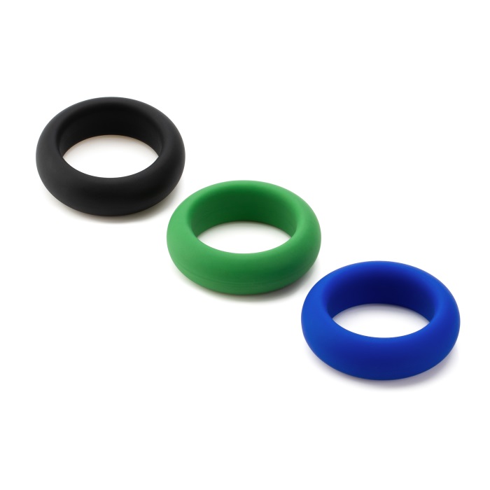 Je Joue - Silicone Cock Ring Trio - 3 Stretch Levels