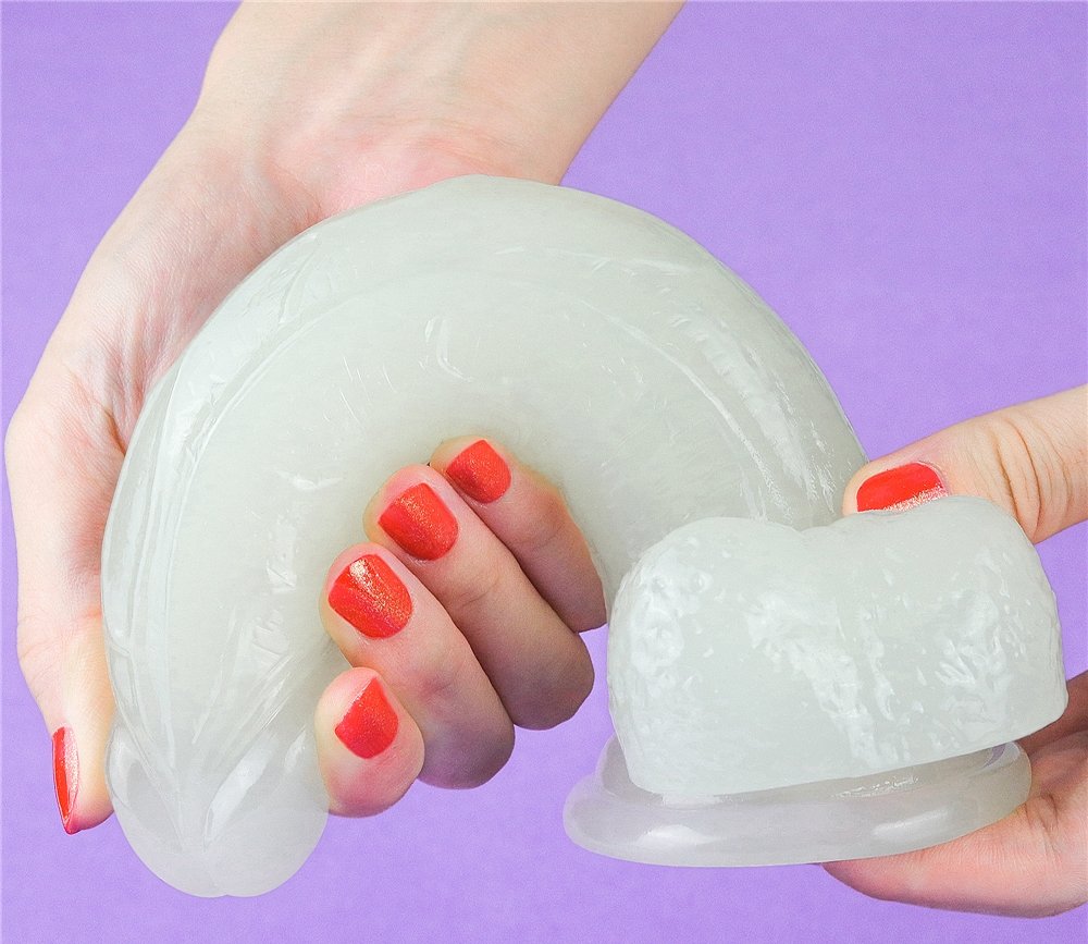 Illuminate your darkest pleasures with Lumino play dildo.
Lu... Lovetoy - 7.5" Lumino Play Dildo - Clear photo-4