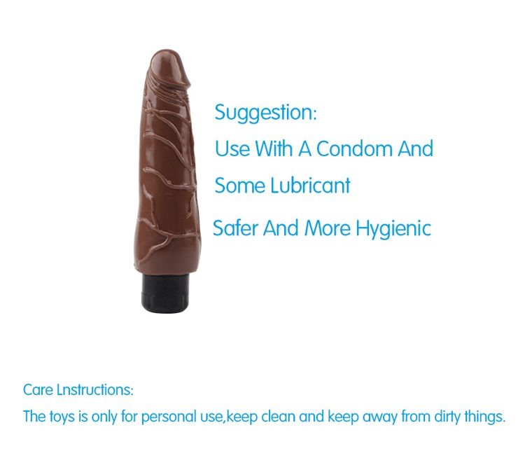 Multi-Speed Vibrations, Waterproof, Phthalate Free.
Materia... Chisa - 7.3″ Mike Vibe Dildo - Brown photo-8