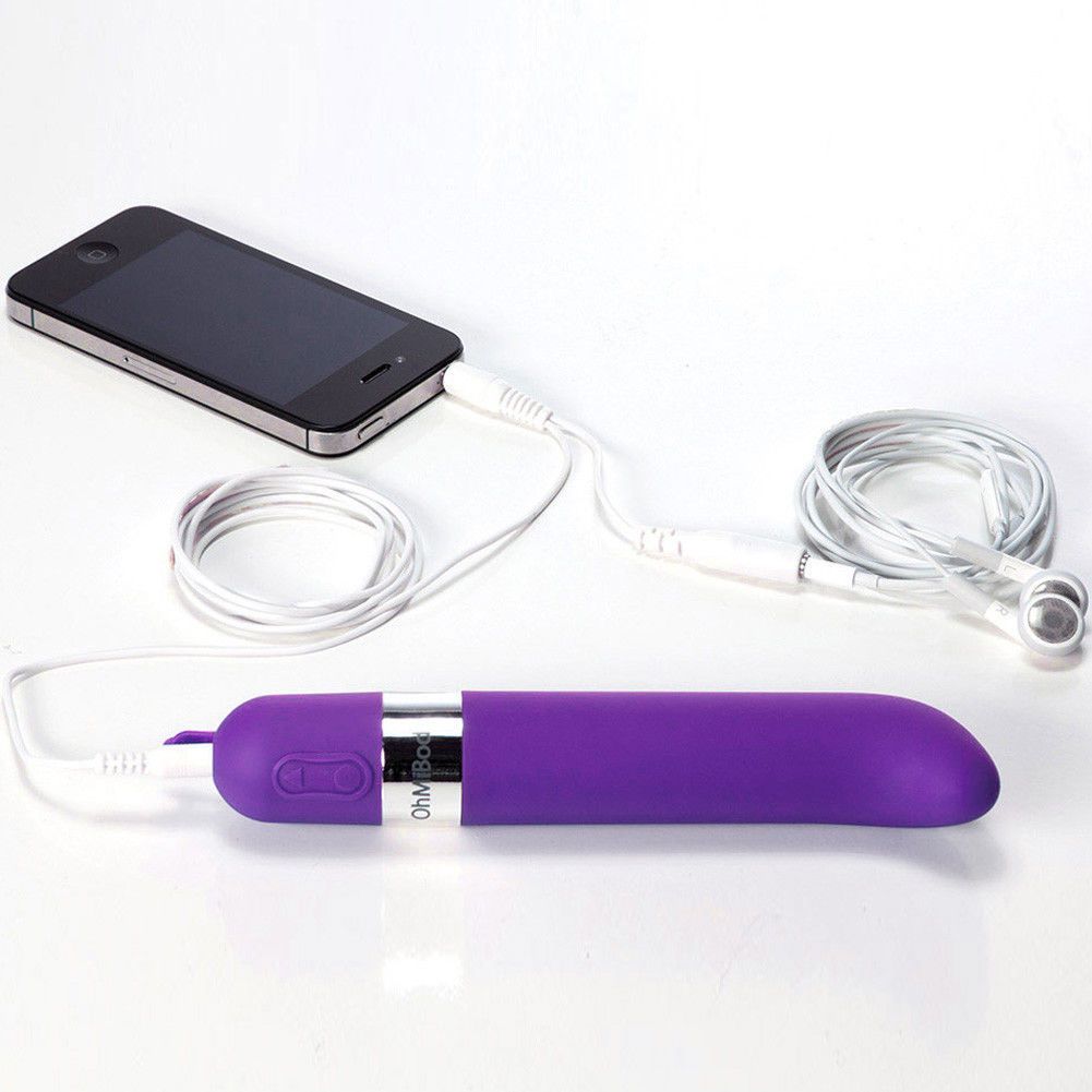 Add some music to your inner :G Note (Ok G-SPOT) wit... OhMiBod - Freestyle G Music Vibrator - Purple photo-2