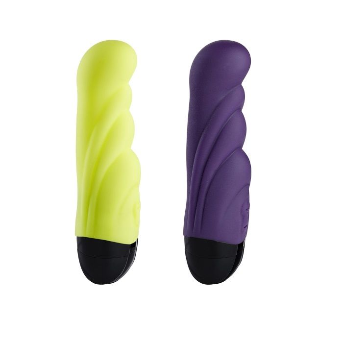 Seriously gorgeous, high-quality smooth silicone multispeed ... Fun Factory - Vibe Meany - Dark Violet photo-8