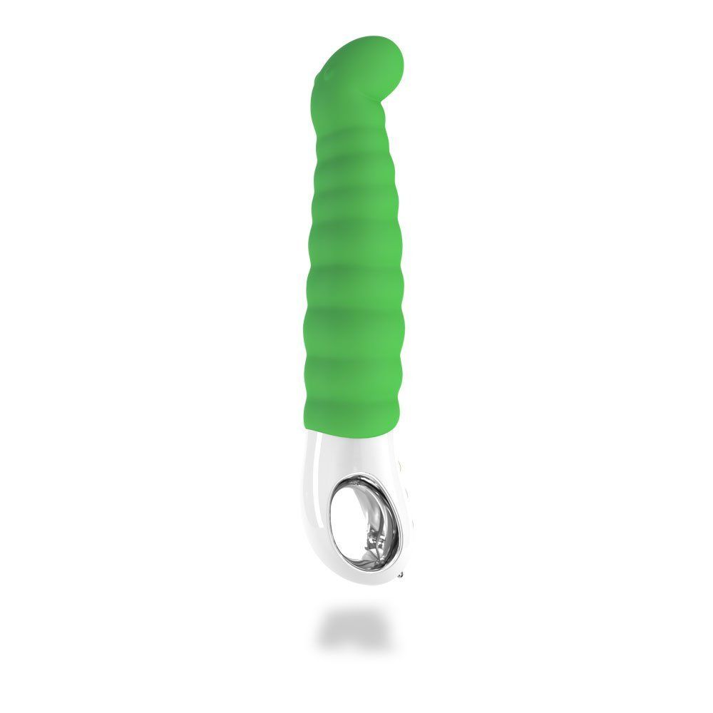 This Toy is not Joke.
With its friendly, playful appearanc... Fun Factory - G5 Der Vibe Patchy Paul - Fresh Green photo-2