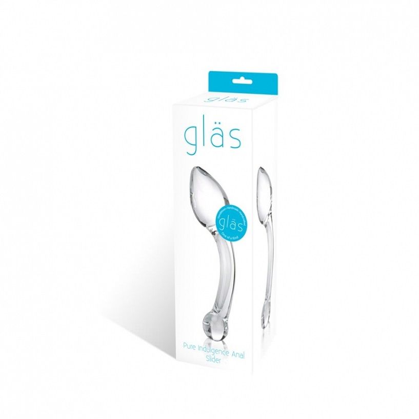 Dramatically angled and boasting an extra large, strategical... Glas - Pure indulgence Anal Slider photo-10